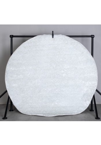 VENTURE DESIGN Mattis gulvtppe - hvid polyester (200)