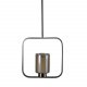 VENTURE DESIGN Aludra loftlampe - glas og slv jern