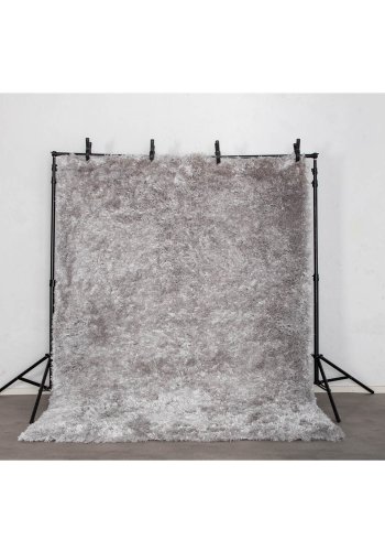 VENTURE DESIGN Natta gulvtppe - slv polyester (230x160)