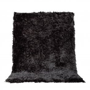 VENTURE DESIGN Natta gulvtppe - mrkegr polyester (230x160)