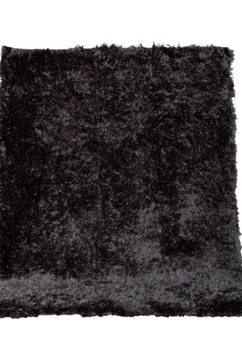 VENTURE DESIGN Natta gulvtppe - mrkegr polyester (230x160)