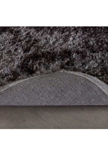 VENTURE DESIGN Natta gulvtppe - mrkegr polyester (230x160)