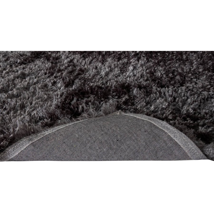 VENTURE DESIGN Natta gulvtppe - mrkegr polyester (230x160)