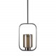 VENTURE DESIGN Aludra loftlampe - glas og slv jern