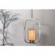 VENTURE DESIGN Aludra loftlampe - glas og slv jern