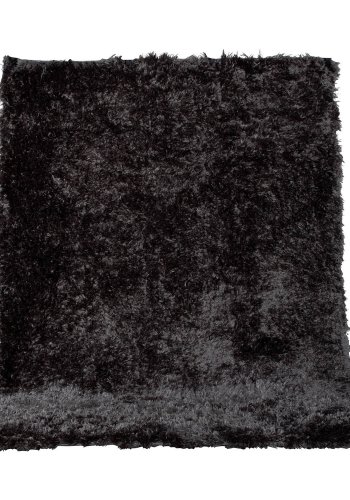 VENTURE DESIGN Natta gulvtppe - mrkegr polyester (290x200)