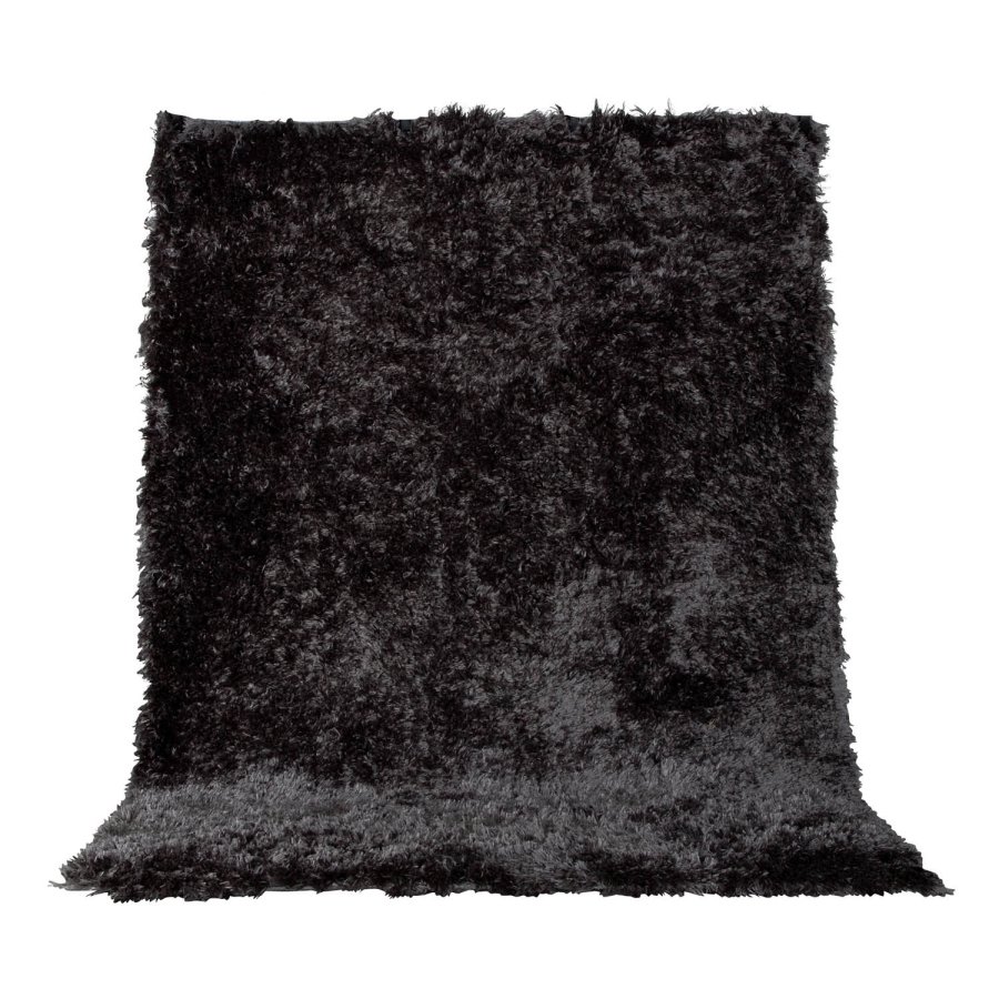 VENTURE DESIGN Natta gulvtppe - mrkegr polyester (290x200)