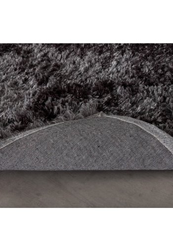 VENTURE DESIGN Natta gulvtppe - mrkegr polyester (290x200)