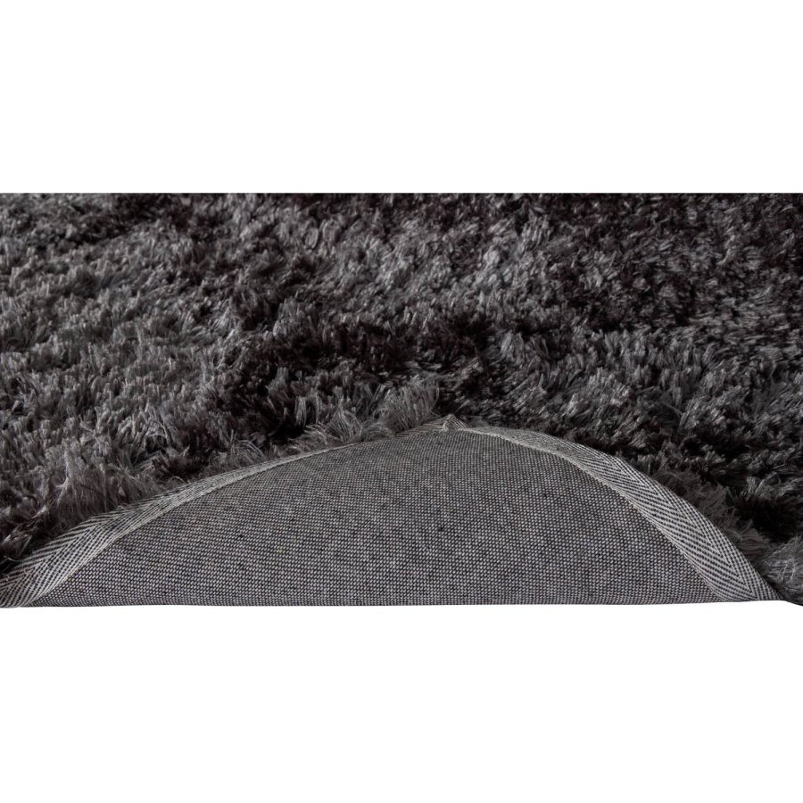 VENTURE DESIGN Natta gulvtppe - mrkegr polyester (290x200)