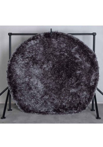 VENTURE DESIGN Natta gulvtppe - mrkegr polyester (200)