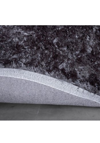 VENTURE DESIGN Natta gulvtppe - mrkegr polyester (200)