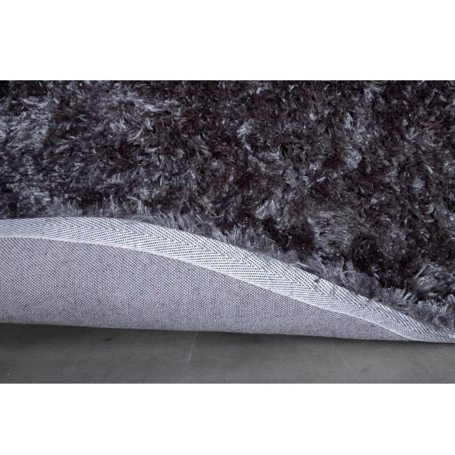 VENTURE DESIGN Natta gulvtppe - mrkegr polyester (200)