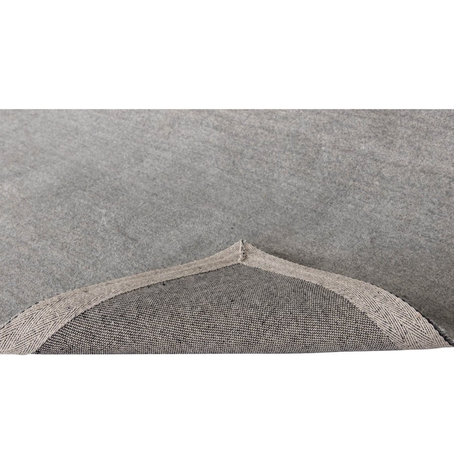 VENTURE DESIGN Ulla gulvtppe - lysegr uld og polyester (160x230)