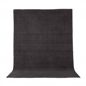 VENTURE DESIGN Ulla gulvtppe - mrkegr uld og polyester (160x230)