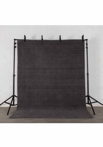 VENTURE DESIGN Ulla gulvtppe - mrkegr uld og polyester (160x230)