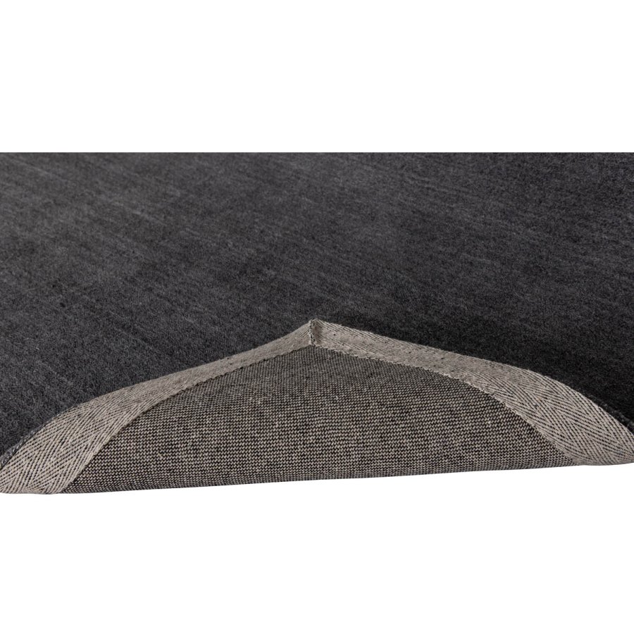 VENTURE DESIGN Ulla gulvtppe - mrkegr uld og polyester (160x230)