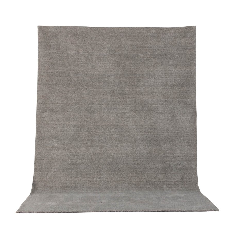 VENTURE DESIGN Ulla gulvtppe - lysegr uld og polyester (200x300)