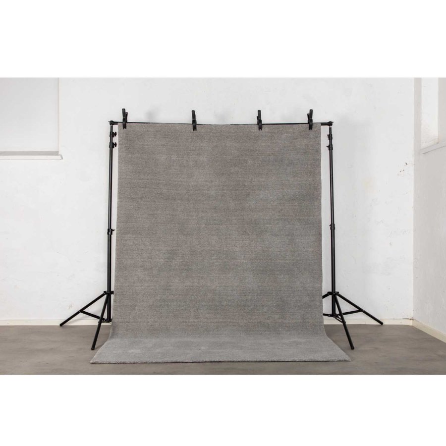 VENTURE DESIGN Ulla gulvtppe - lysegr uld og polyester (200x300)