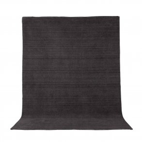 VENTURE DESIGN Ulla gulvtppe - mrkegr uld og polyester (200x300)