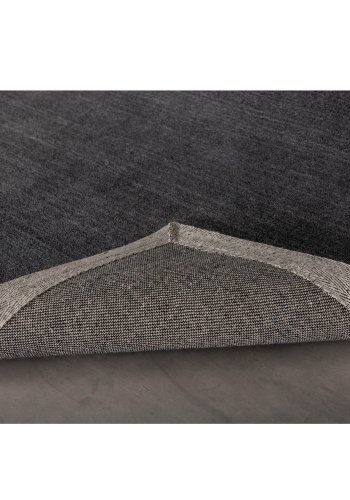 VENTURE DESIGN Ulla gulvtppe - mrkegr uld og polyester (200x300)