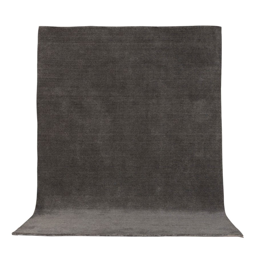 VENTURE DESIGN Ulla gulvtppe - gr uld og polyester (250x350)