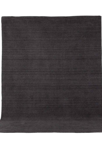 VENTURE DESIGN Ulla gulvtppe - mrkegr uld og polyester (250x350)
