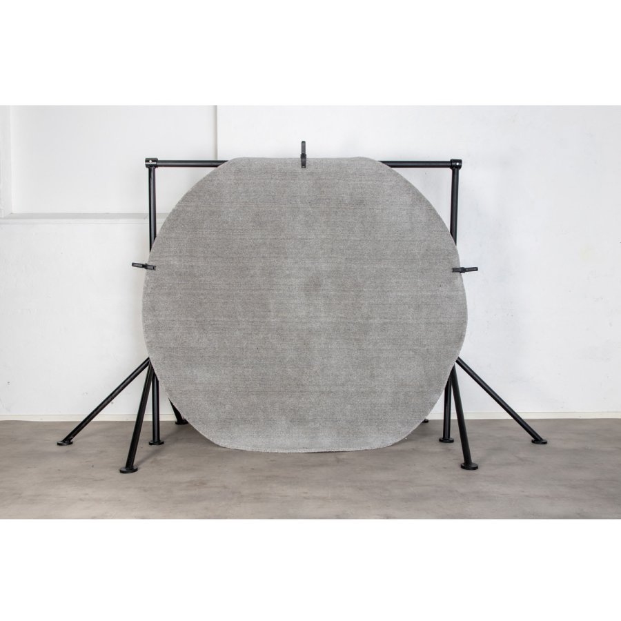 VENTURE DESIGN Ulla gulvtppe - lysegr uld og polyester (200)