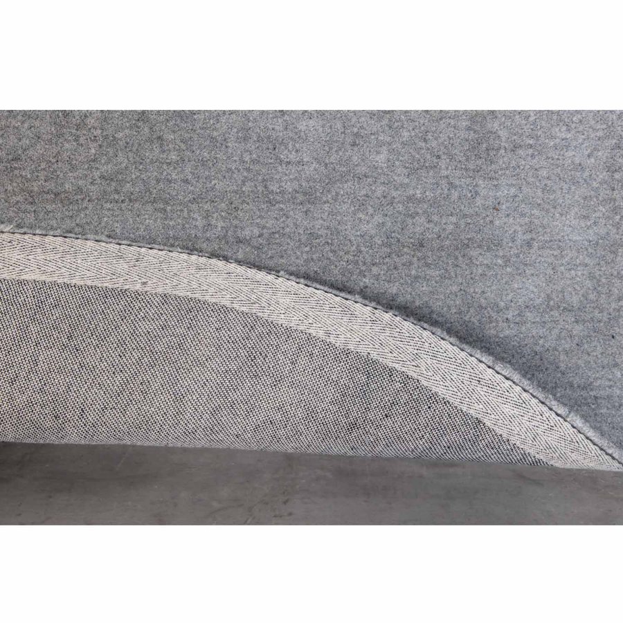 VENTURE DESIGN Ulla gulvtppe - lysegr uld og polyester (200)