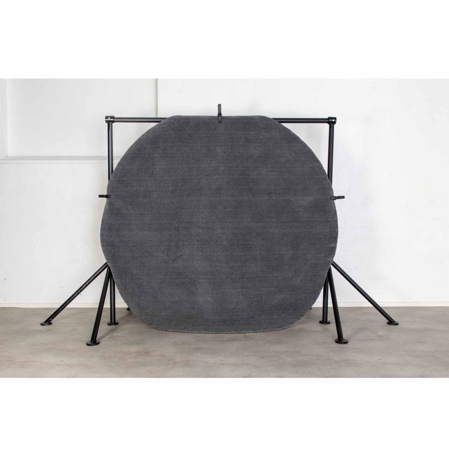 VENTURE DESIGN Ulla gulvtppe - mrkegr uld og polyester (200)