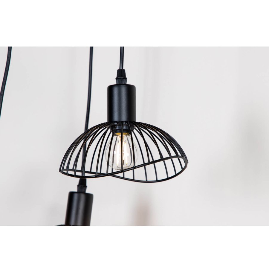 VENTURE DESIGN Elsa loftlampe - sort jern
