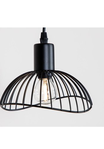 VENTURE DESIGN Elsa loftlampe - sort jern