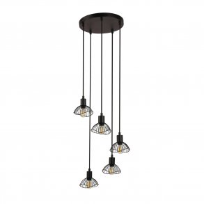 VENTURE DESIGN Elsa loftlampe - sort jern