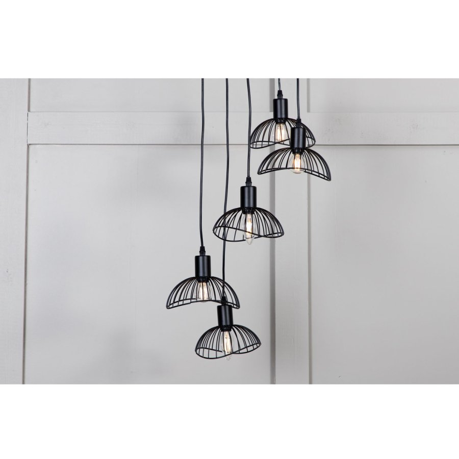 VENTURE DESIGN Elsa loftlampe - sort jern