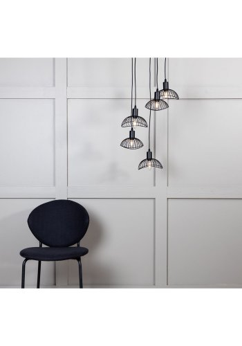 VENTURE DESIGN Elsa loftlampe - sort jern