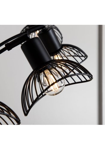 VENTURE DESIGN Elsa gulvlampe - sort jern