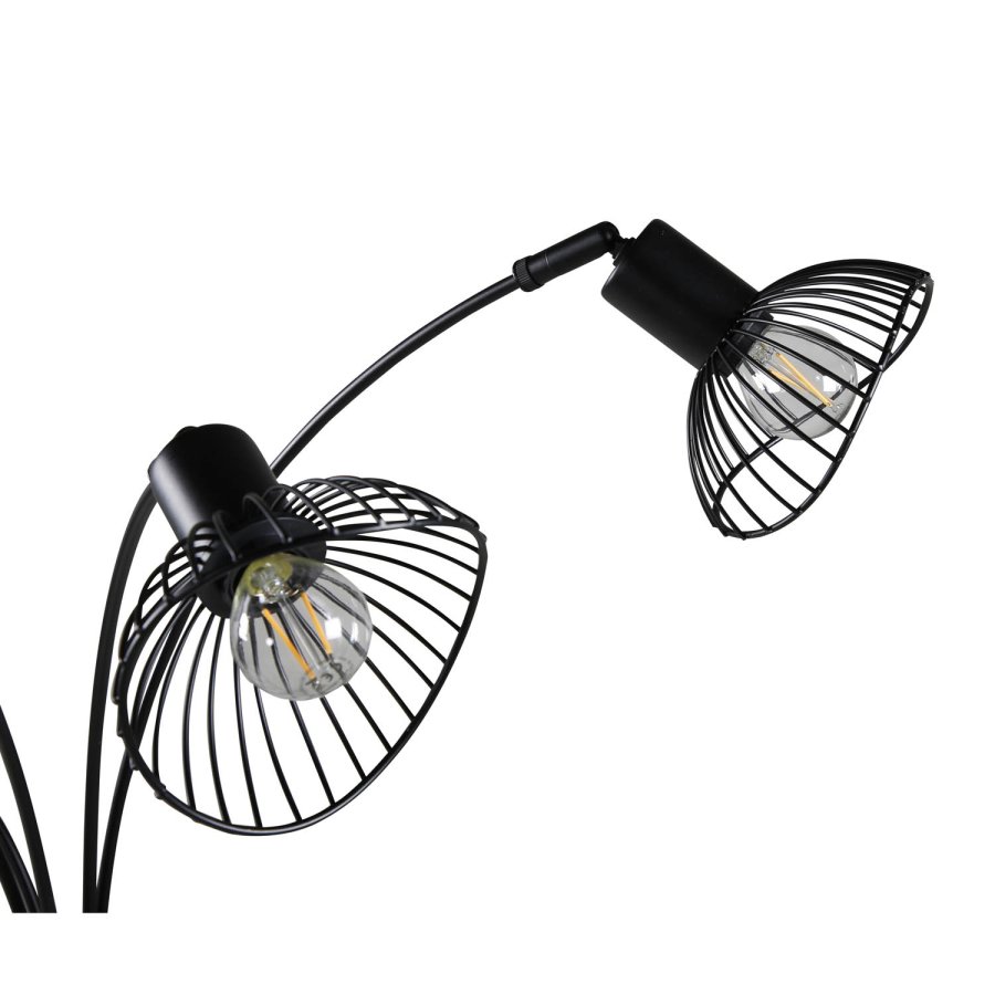 VENTURE DESIGN Elsa gulvlampe - sort jern