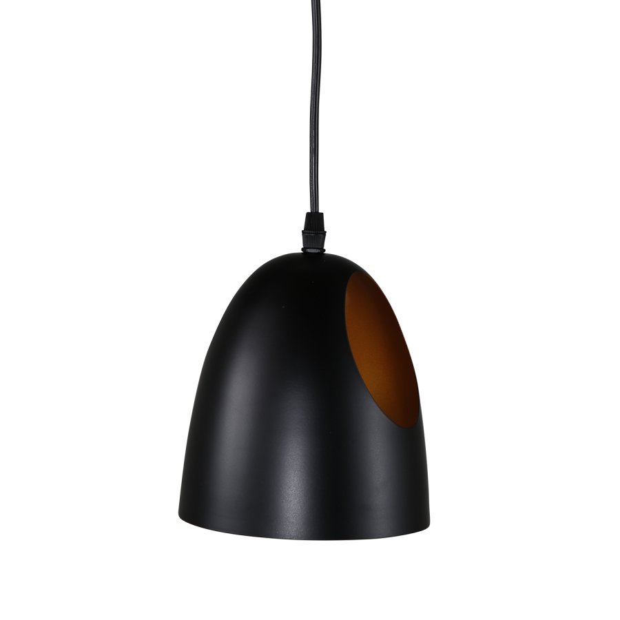 VENTURE DESIGN Elda loftlampe - kobber og sort jern