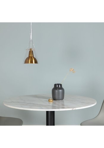 VENTURE DESIGN Sirius pendel - klar glas og guld metal ( 25)