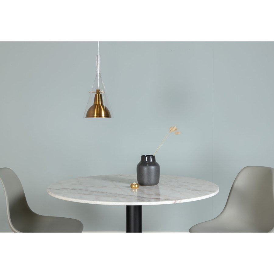 VENTURE DESIGN Sirius pendel - klar glas og guld metal ( 25)