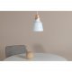 VENTURE DESIGN Rigel pendel - hvid metal og natur tr ( 16)