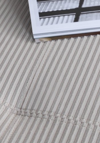 VENTURE DESIGN Bodil sovesofa - beige fljl og sort stl (180x60)