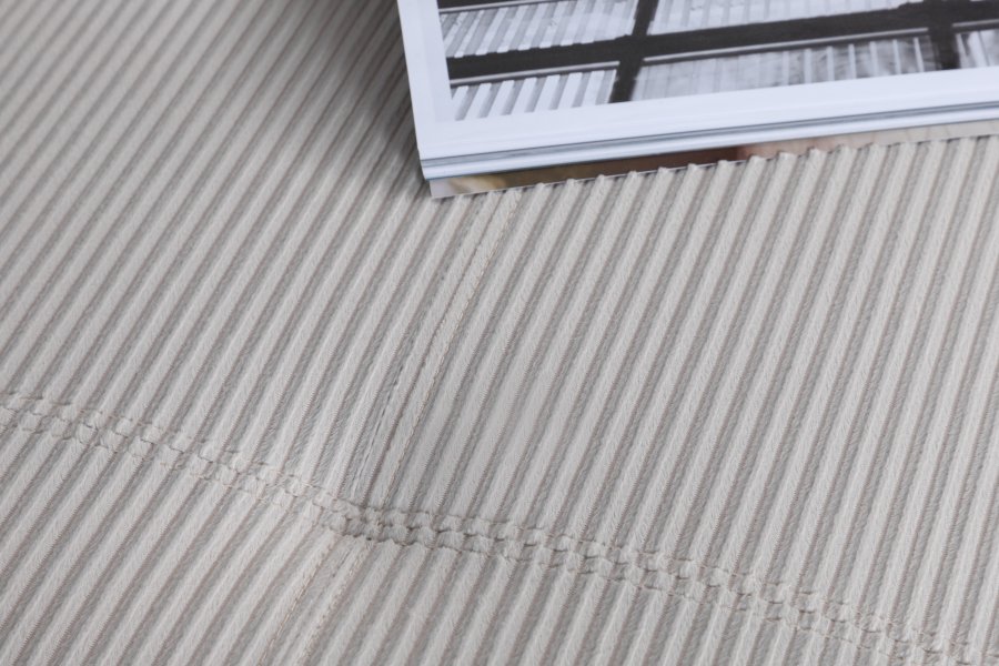 VENTURE DESIGN Bodil sovesofa - beige fljl og sort stl (180x60)