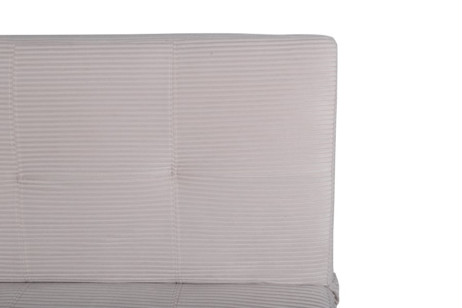 VENTURE DESIGN Bodil sovesofa - beige fljl og sort stl (180x60)