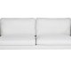 VENTURE DESIGN Zoom 2 pers. sofa - beige polyester og sort stl