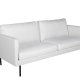 VENTURE DESIGN Zoom 2 pers. sofa - beige polyester og sort stl