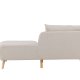 VENTURE DESIGN Tacoma 2 pers. sofa - beige stof og natur gummitr