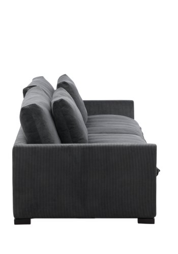 VENTURE DESIGN Durham 3 pers. sofa - mrkegr fljl og fyrretr