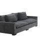 VENTURE DESIGN Durham 3 pers. sofa - mrkegr fljl og fyrretr
