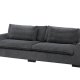 VENTURE DESIGN Durham 3 pers. sofa - mrkegr fljl og fyrretr