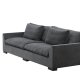 VENTURE DESIGN Durham 3 pers. sofa - mrkegr fljl og fyrretr